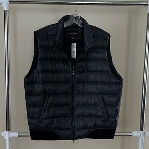 Black Brown Vest